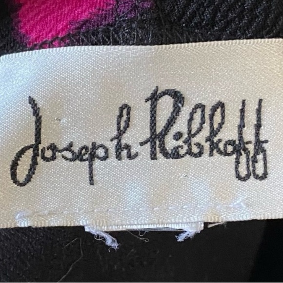 Joseph Ribkoff Black/Pink/Fushia Giraffe Blazer Jacket size Medium.(8/10) - Picture 6 of 6